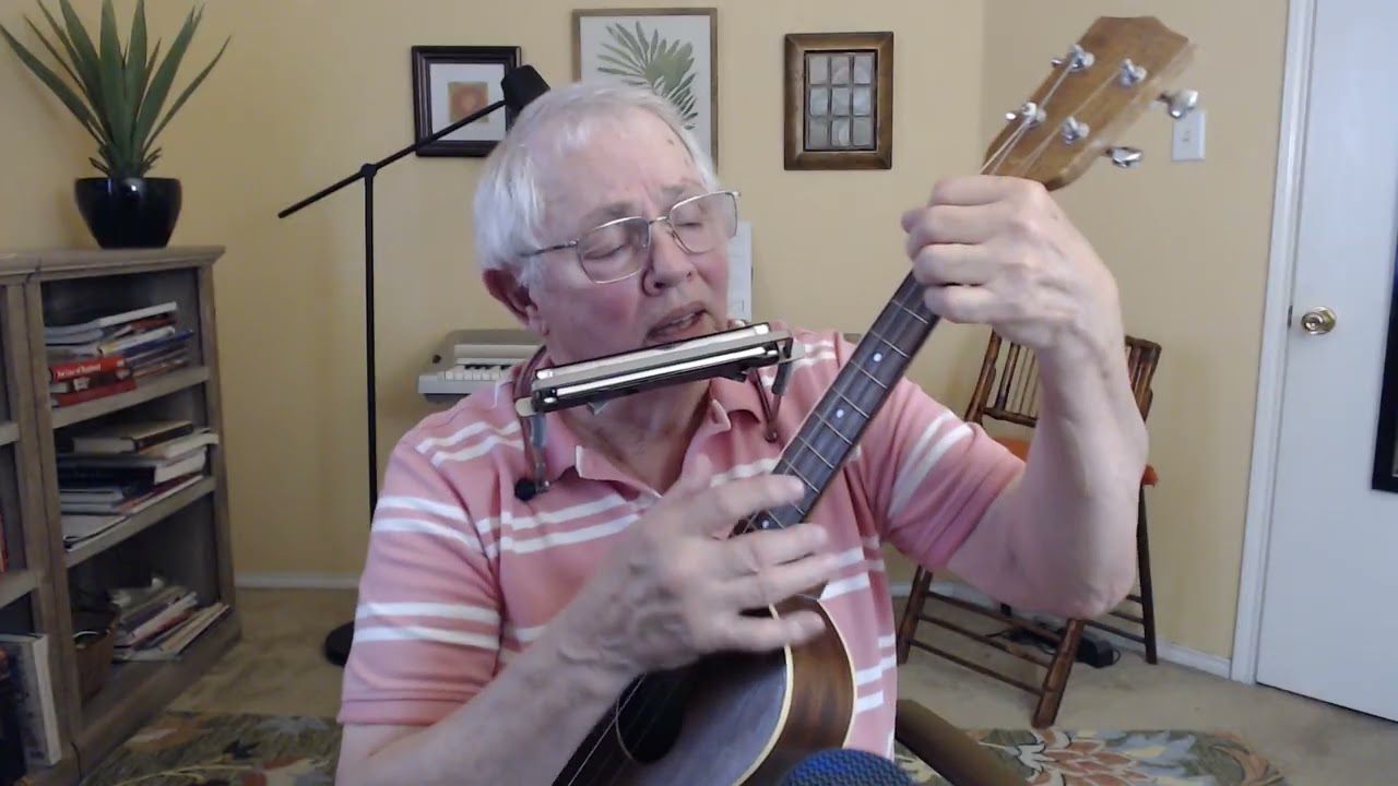 Love Is All Around -- Wet Wet Wet, the Troggs -- Baritone Uke & Tremolo Harmonica Cover
