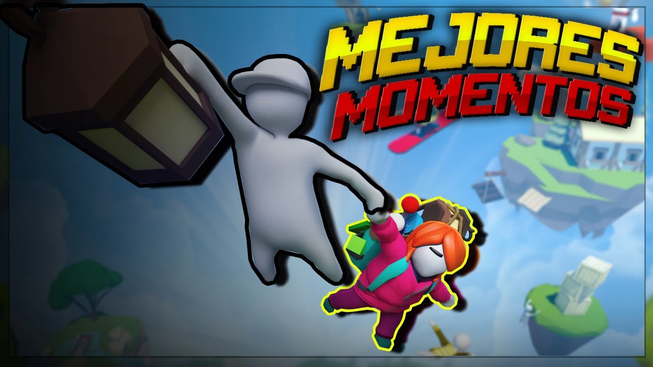 MEJORES MOMENTOS EN HUMAN FALL FLAT | Ft. Momon & Axo