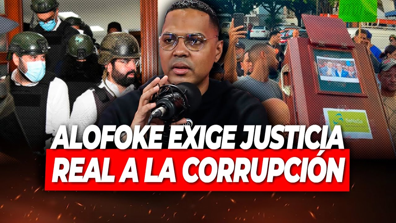 Alofoke: basta de impunidad y privilegios en la justicia dominicana