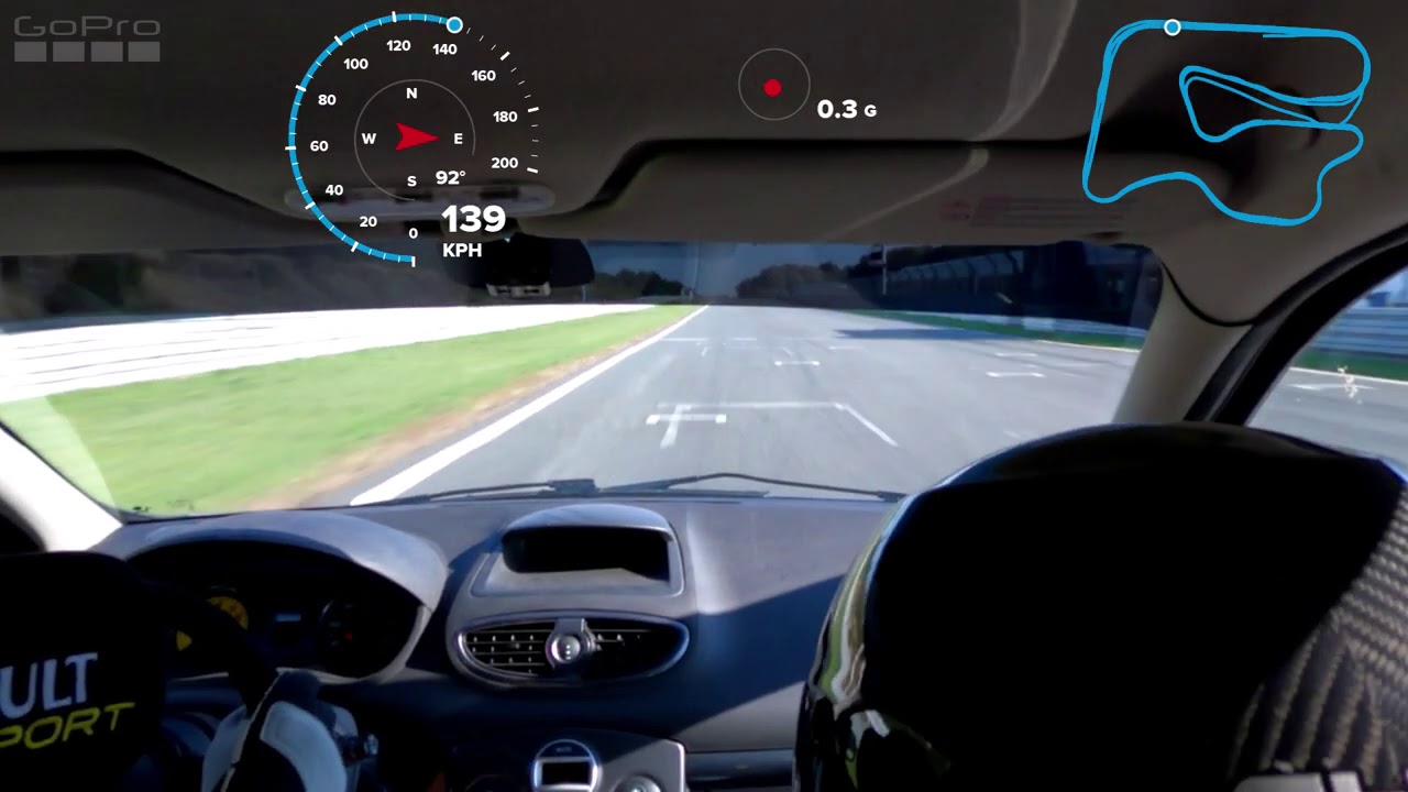 Tor Poznań Time Attack. Kivi Clio 3 RS & Kuba Gerber w roli instruktora.