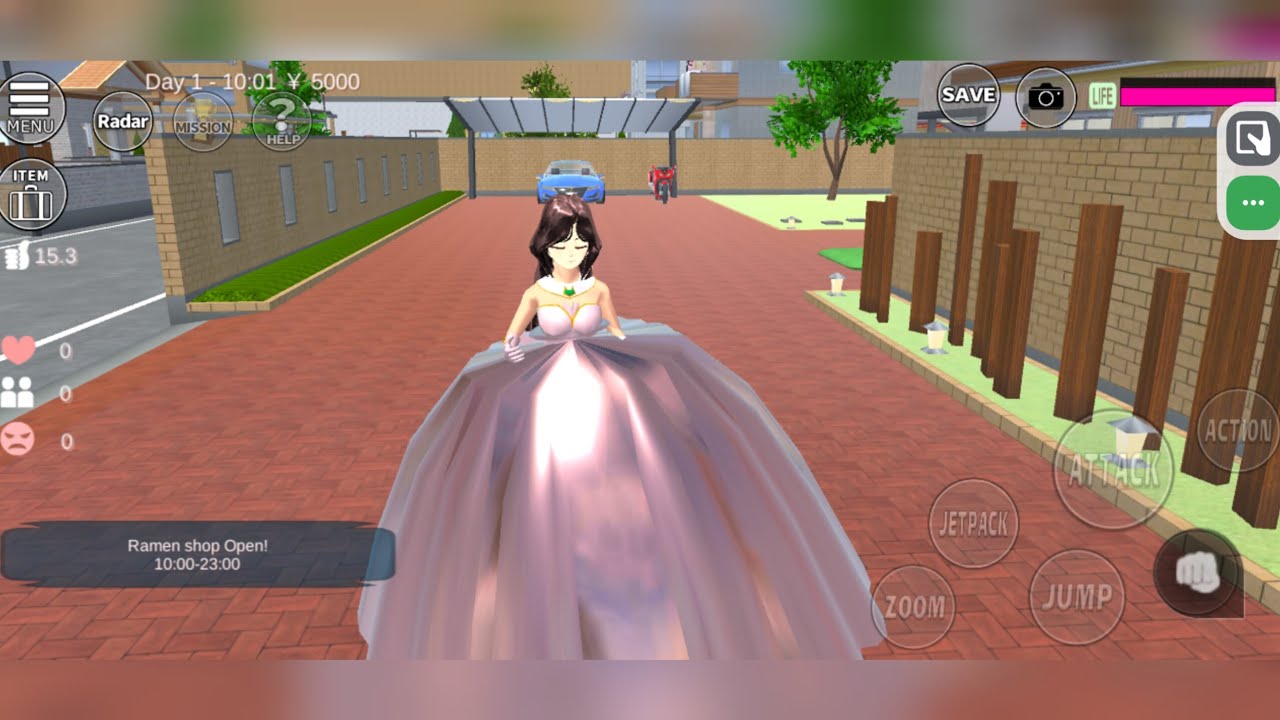 Elegant luxury barbie look making Beautiful attractive Gown😍🎈🥋💎🥻🎈🤩 in Sakura Simulator ❤️🥳