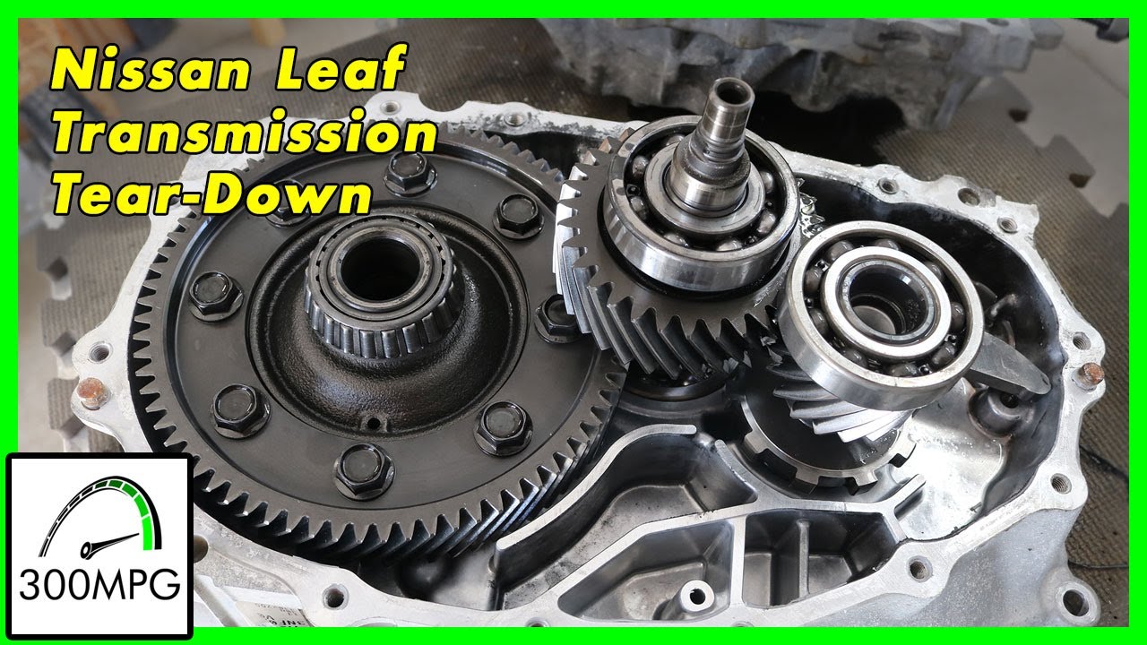Nissan Leaf Transmission/Gearbox Teardown