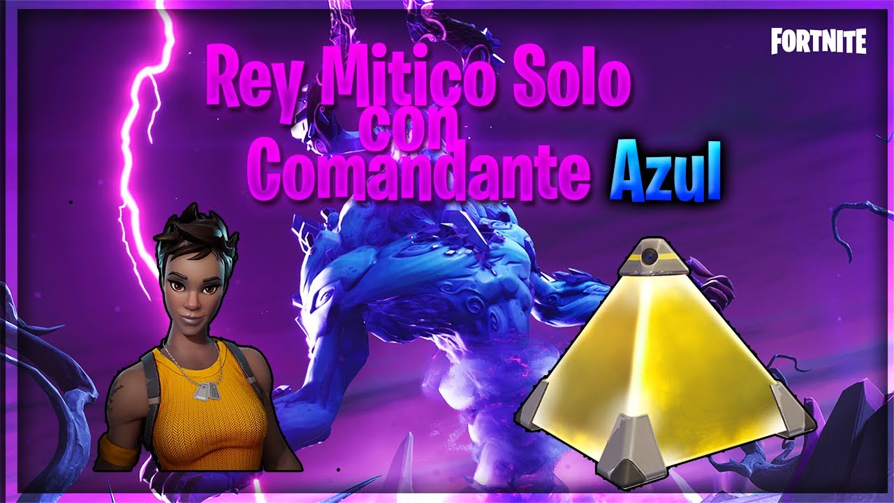 Rey Mitico Solo con Comandante Azul