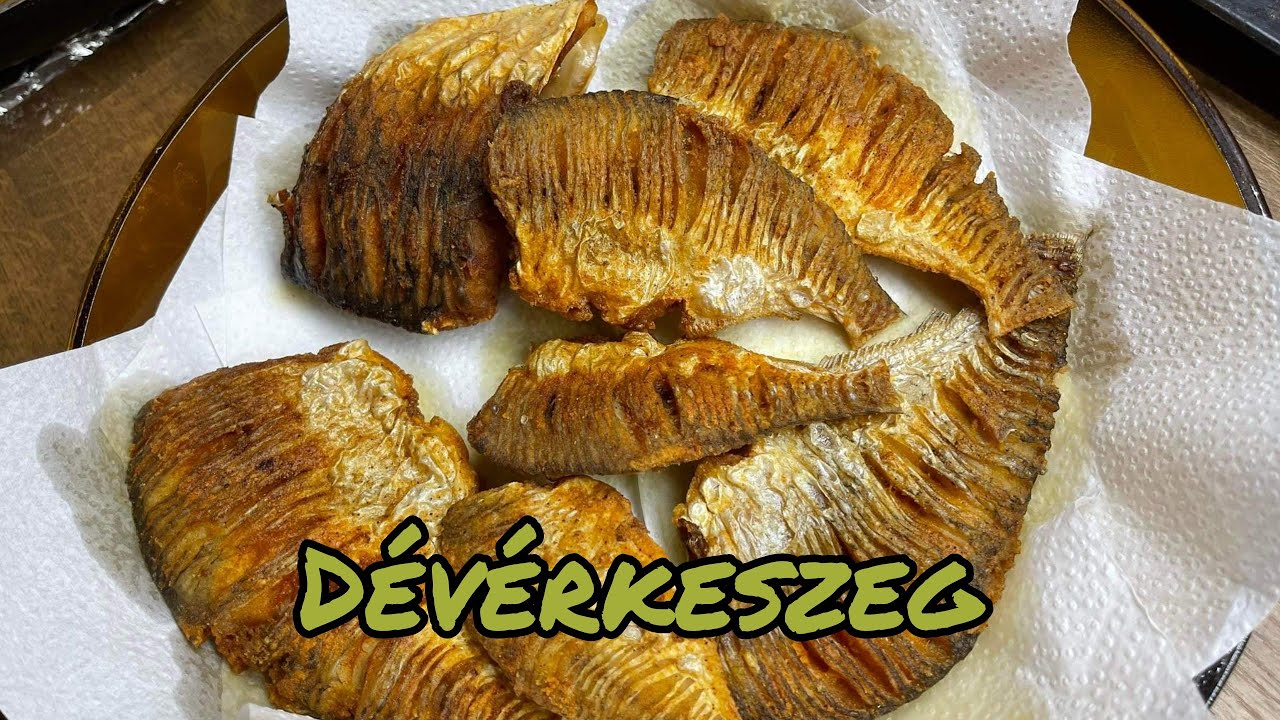 S&uuml;lt hal D&eacute;v&eacute;rkeszeg paprik&aacute;s lisztben Amit horg&aacute;szk&eacute;nt kifogtunk s&uuml;ss&uuml;k is meg :D