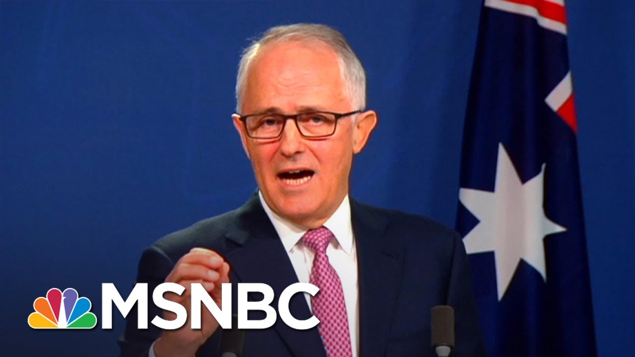 Australian Prime Minister Does Donald Trump Impression | All In | MSNBC