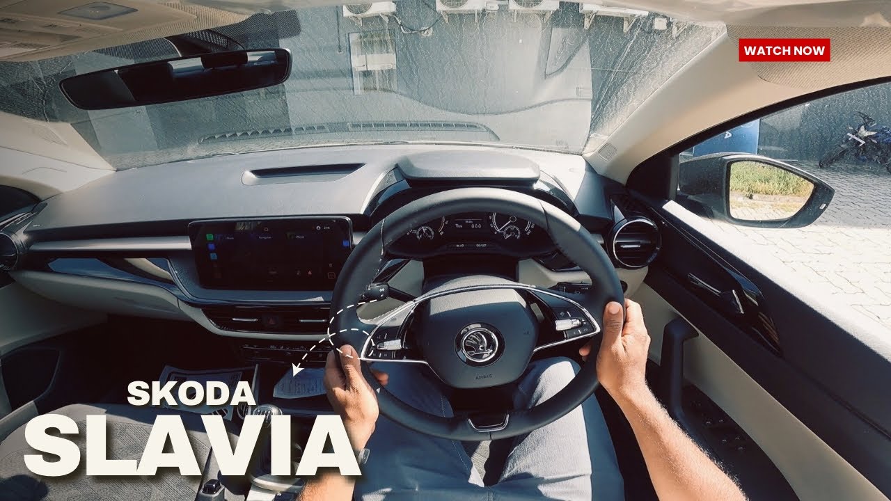 2025 Skoda Slavia Sportline POV | #pov Walk-around #9 | Shibin on Wheels