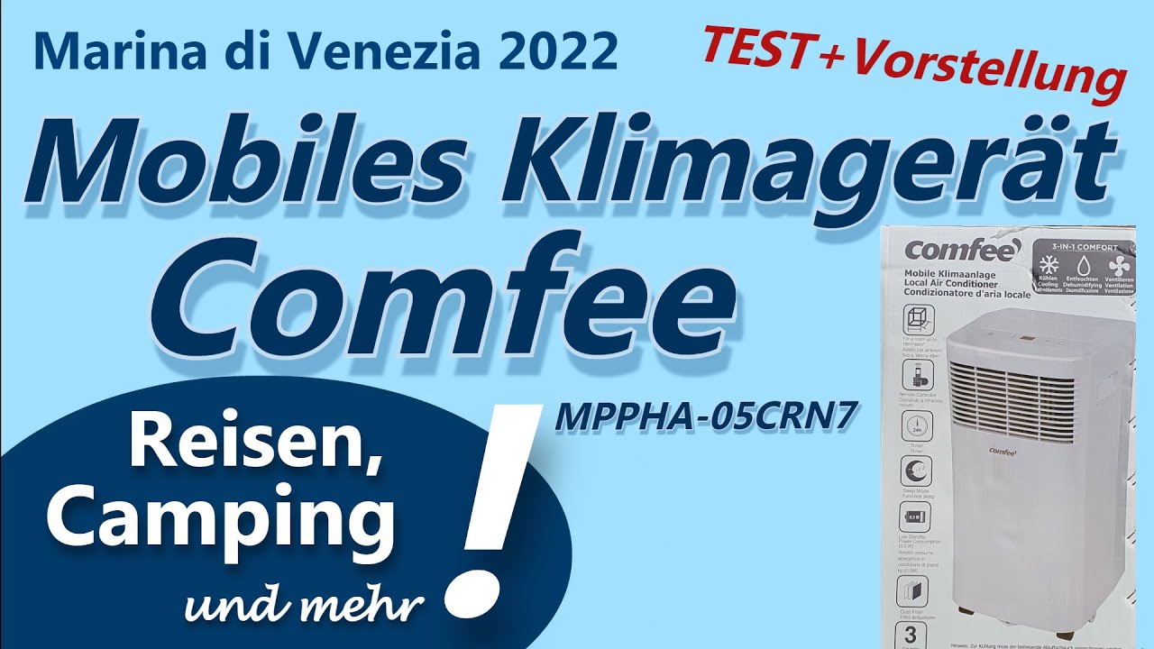 Comfee Mobiles Klimagerät MPPHA-05CRN7 - für Camping Reisemobil Wohnwagen | ReiseVLOG #12