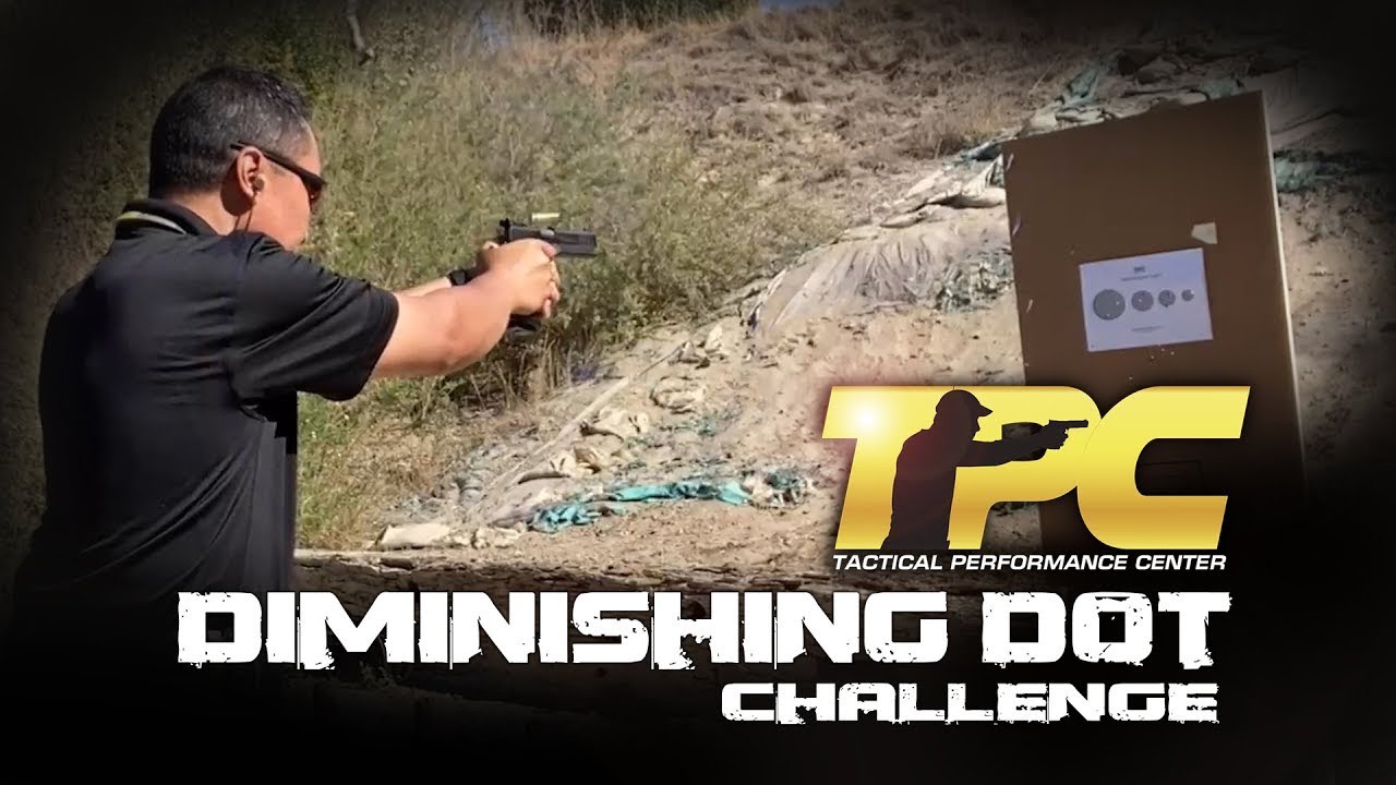 TPC Diminishing Dot Challenge (Handgun Drill)