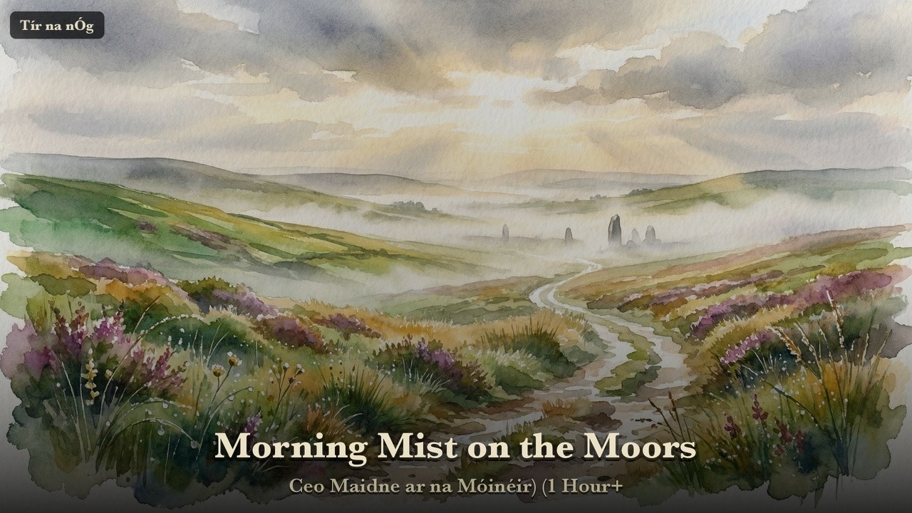Morning Mist on the Moors — 1 Hour Loop | Celtic Chill / Irish Folk Ambient
