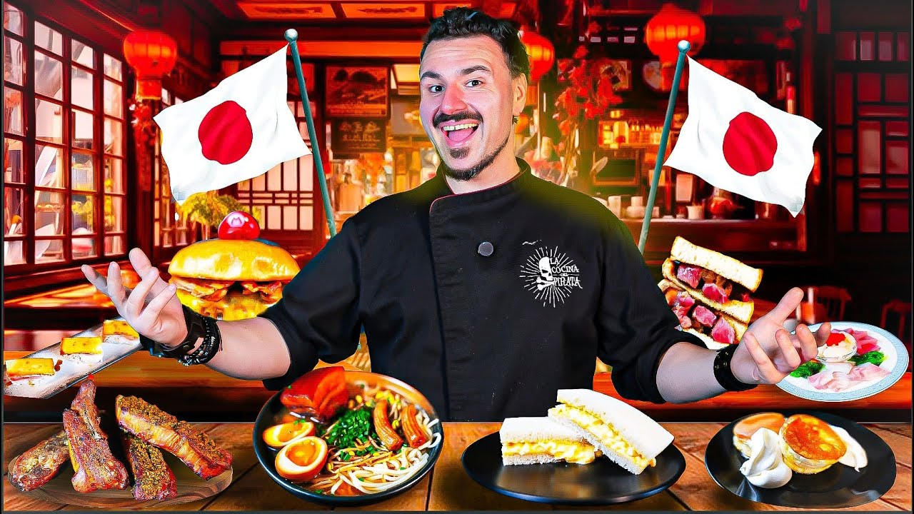 10 COMIDAS JAPONESAS para hacer en CASA sin VIAJAR!