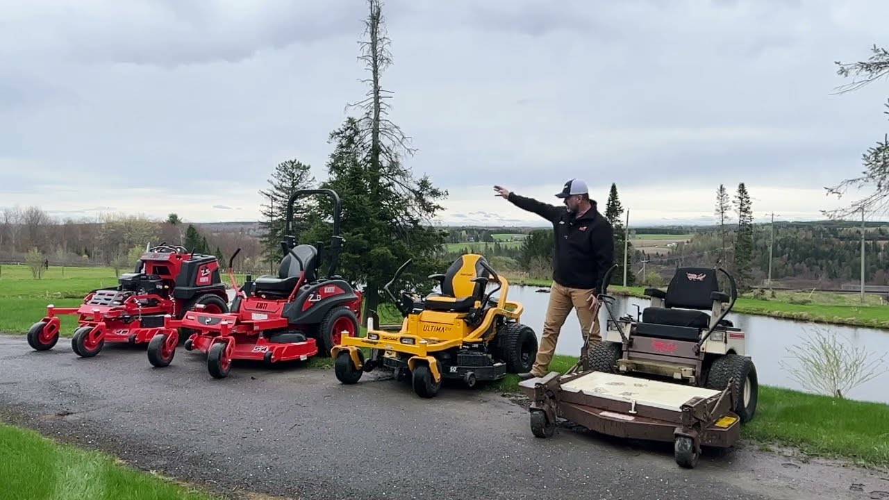 DISTRIBUTIONS PAYEUR COMPARAISON TRACTEURS A GAZON