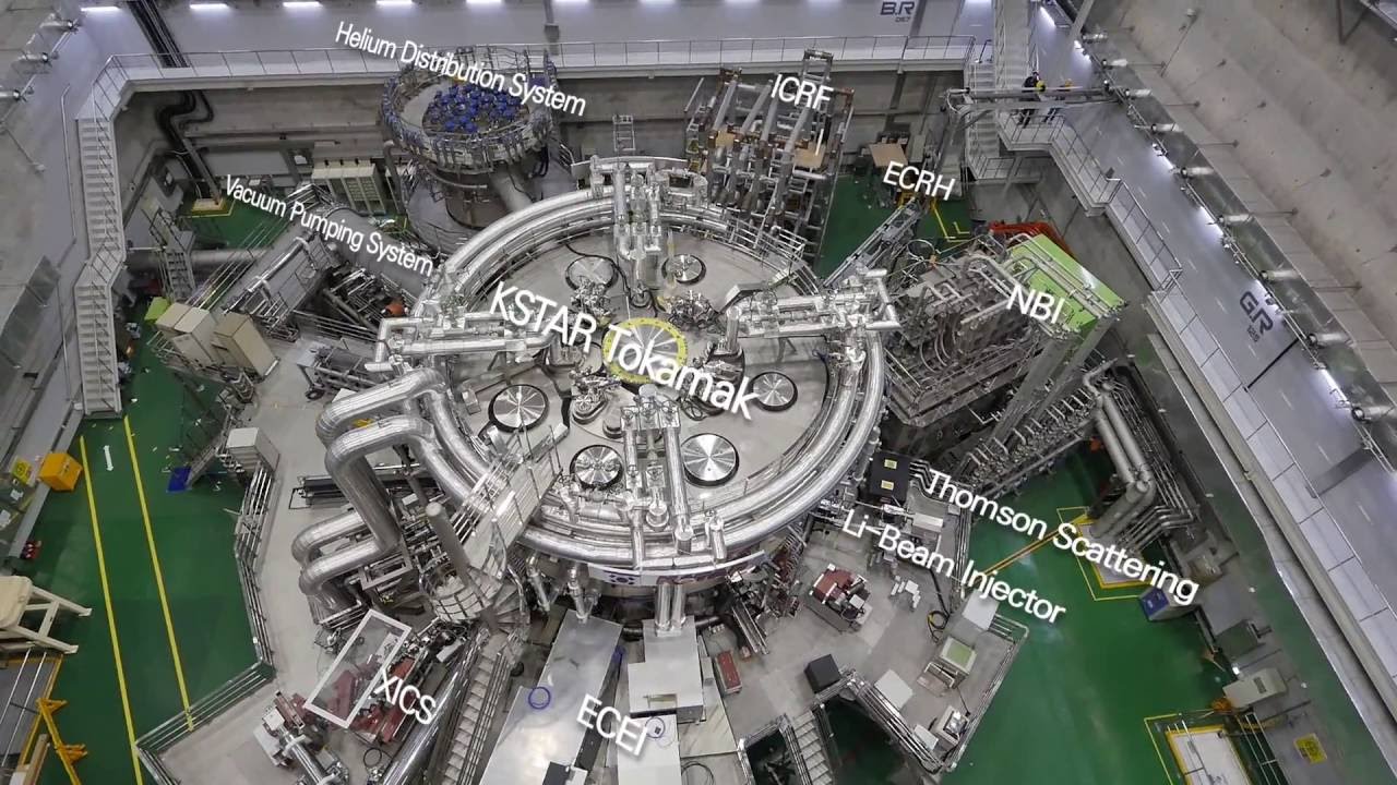 KSTAR(Korea Superconducting Tokamak Advanced Research) by drone