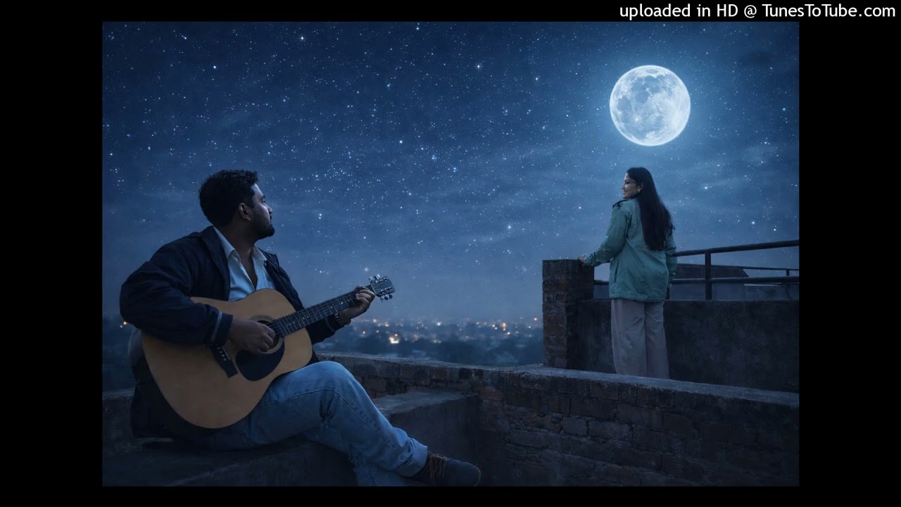 Chandni raat main tum khadi thi apne chhat par