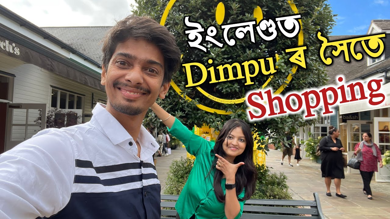 Designer outlet shopping in Oxfordshire/Bicester village @DimpusVlogs
