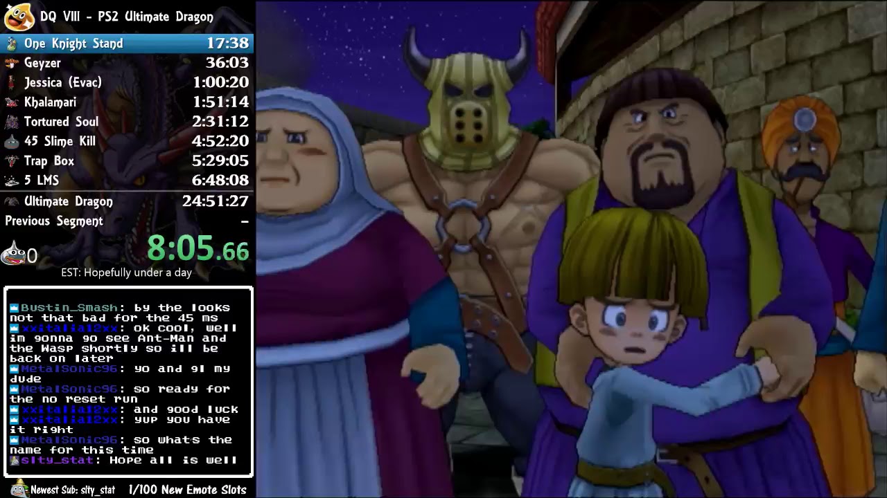 20:05 DQ8 Ultimate Dragon Speedrun (PS2)