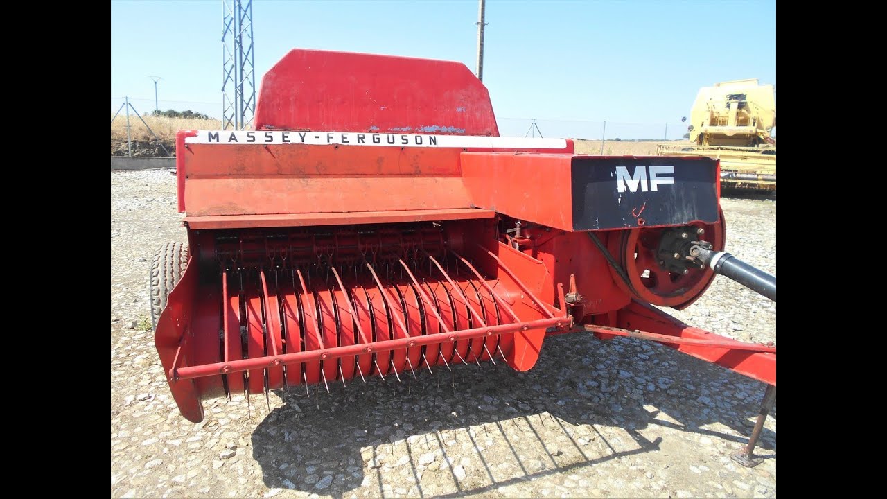 Empacadora Massey Ferguson Ebro 124 (con trillo)