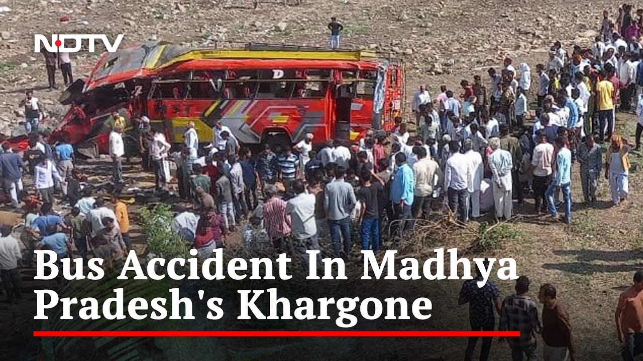 15 Dead As Bus Falls From Bridge In Madhya Pradesh