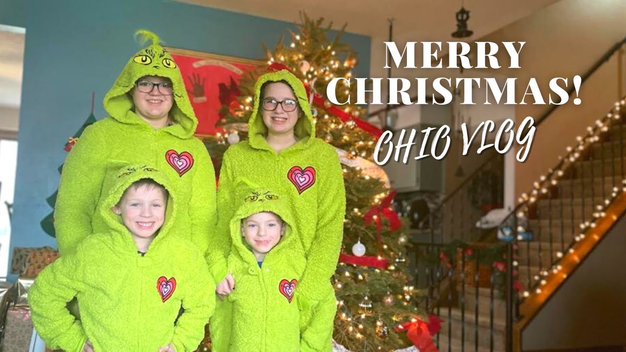 AMERİKALI AİLEMLE CHRISTMAS! 🎄🎅🏻OHIO VLOG