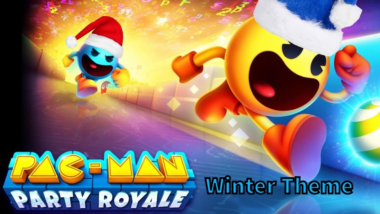 Pac-Man Party Royale - Winter Theme - Apple Arcade