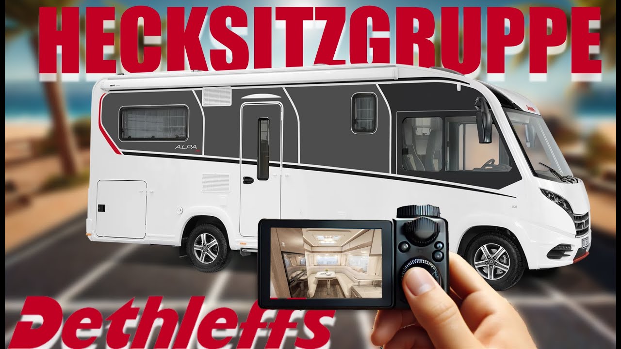 Dethleffs Alpa I 6820 2 mit Heckrundsitzgruppe | Luxus Wohnmobil 2026 im Test für 4 Personen