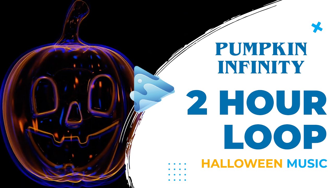 Pumpkin Infinity Loop | Halloween Music | 2 Hours | Neon