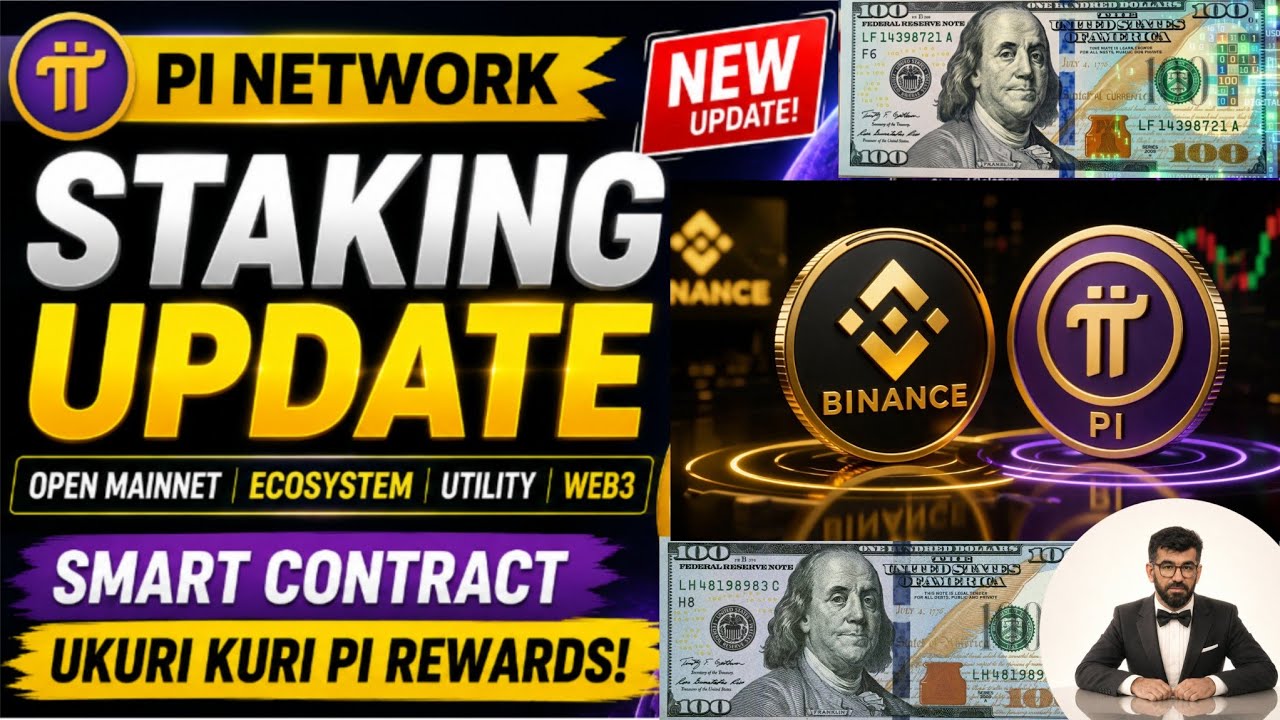 PI NETWORK STAKING UPDATE 💥 OPEN MAINNET 💥 ECOSYSTEM UTILITY💥 SMART CONTRACT&mdash;UKURI KURI PI REWARDS! 