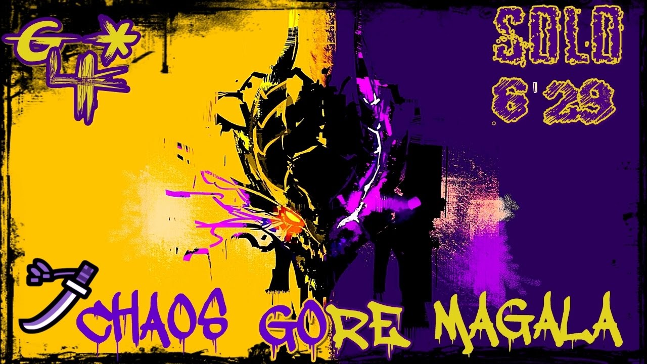 ┌MHXX/MHGU┘ G4★ - Chaotic Gore Magala - 6'29 || Valor Longsword