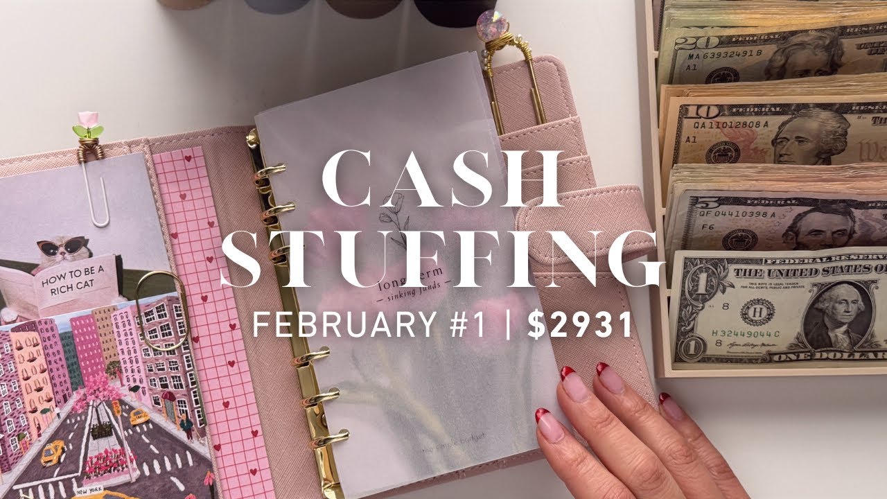 Cash Envelope Stuffing 🐥 | $2931 | Tax Refund 