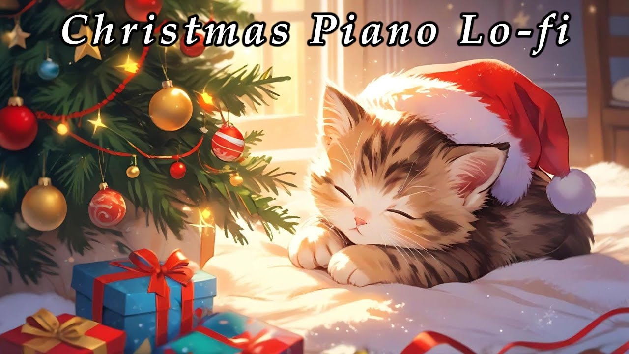 Relaxing Christmas Morning Lofi Piano 🎅🎄 Soothing Music for a Cozy Day
