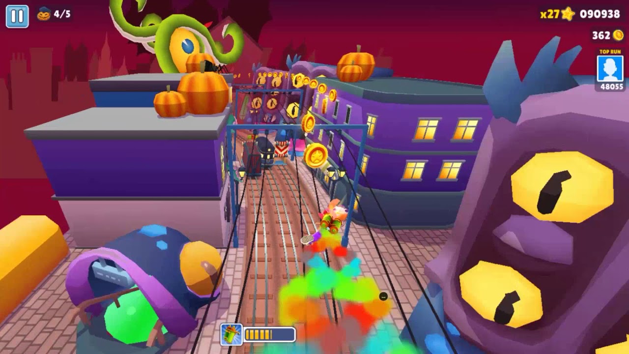 Cool Fullscreen Android Reverse Gameplay - Subway Surfers, 