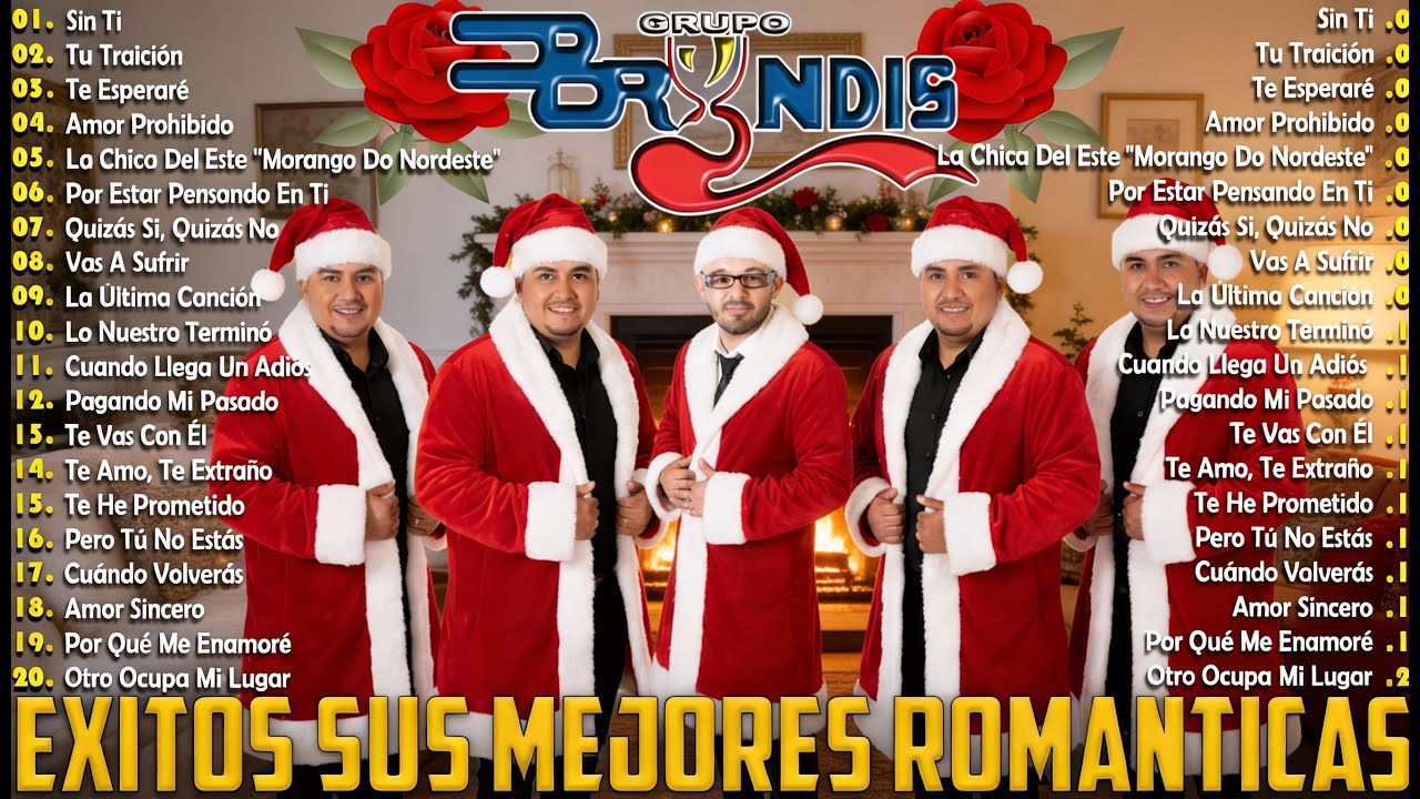 BRYNDIS MIX ROMÁNTICOS 🌹 GRUPO BRYNDIS SUS MEJORES ÉXITOS ROMÁNTICAS MIX 🌹 20 GRANDES EXITOS