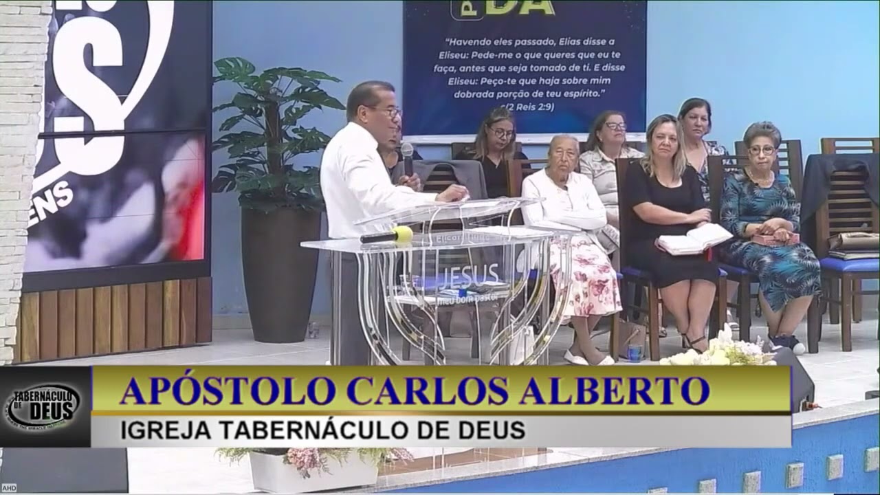 A INVEJA É GRANDE * APÓSTOLO CARLOS ALBERTO *  TABERNÁCULO DE DEUS