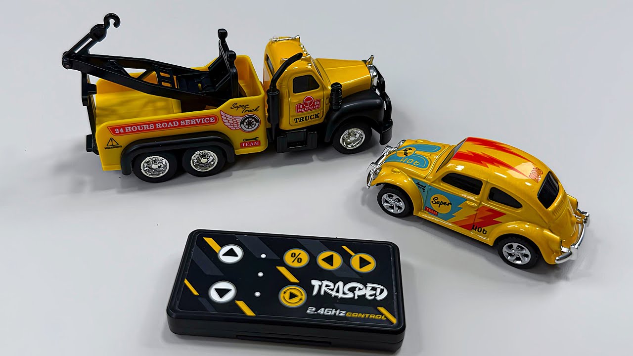 Unboxing 3D excavator,Dancing Robot,mini RC trailer,RC ice cream making car