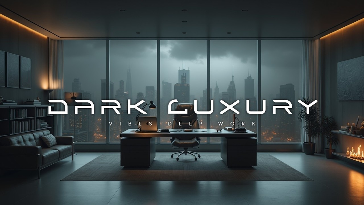 Dark Luxury Deep Work Music for Hyperfocus & Productivity Flow State