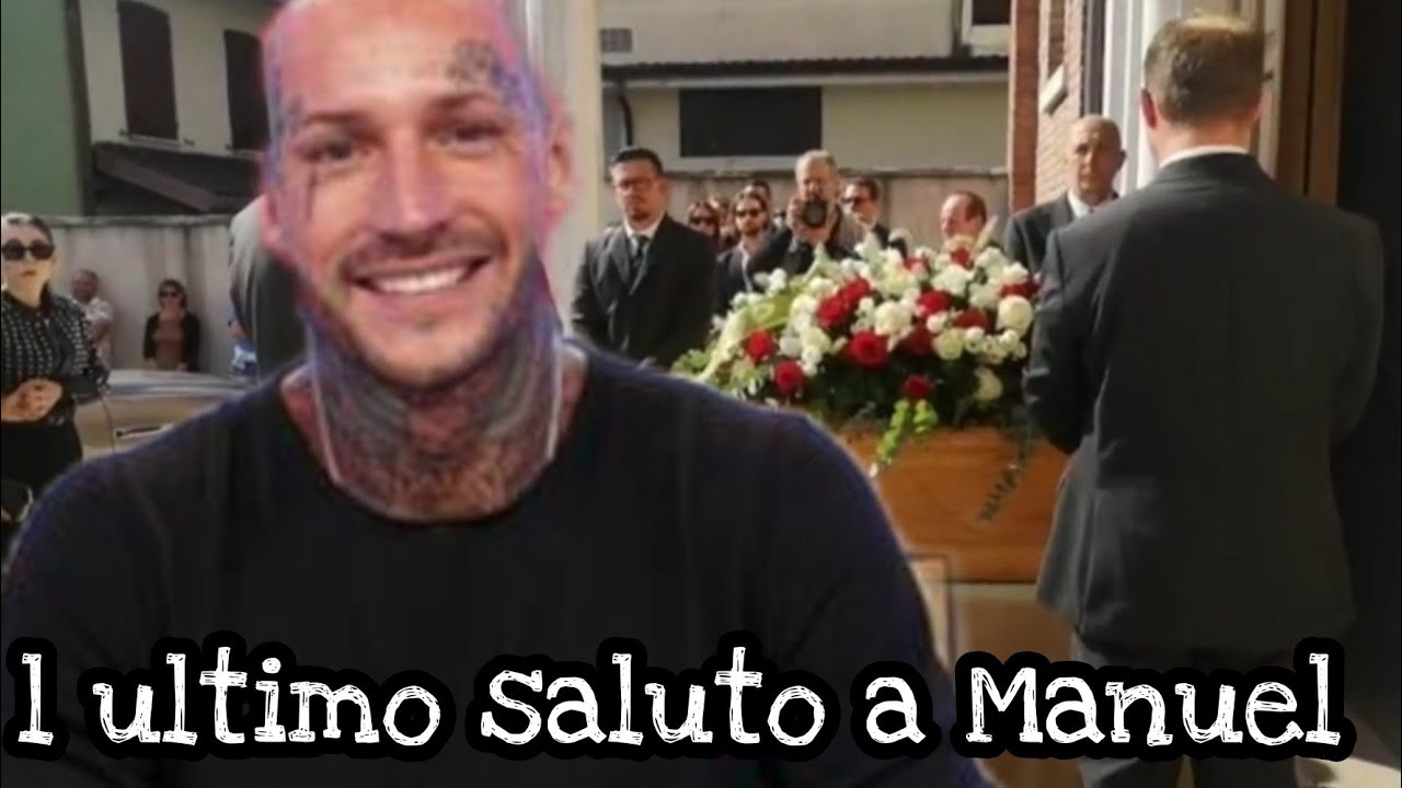 Manuel l ultimo saluto l omaggio di Maria  i nipoti 