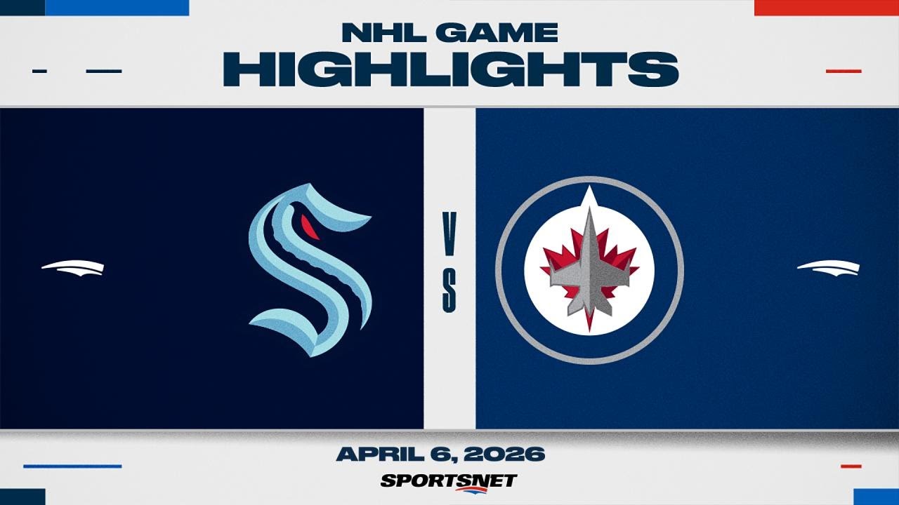 NHL Highlights | Jets vs. Kraken - April 6, 2026