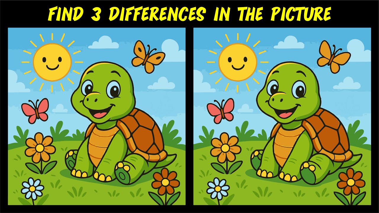 CAN YOU FIND 3 DIFFERENCES IN THESE PICTURES? - part 12