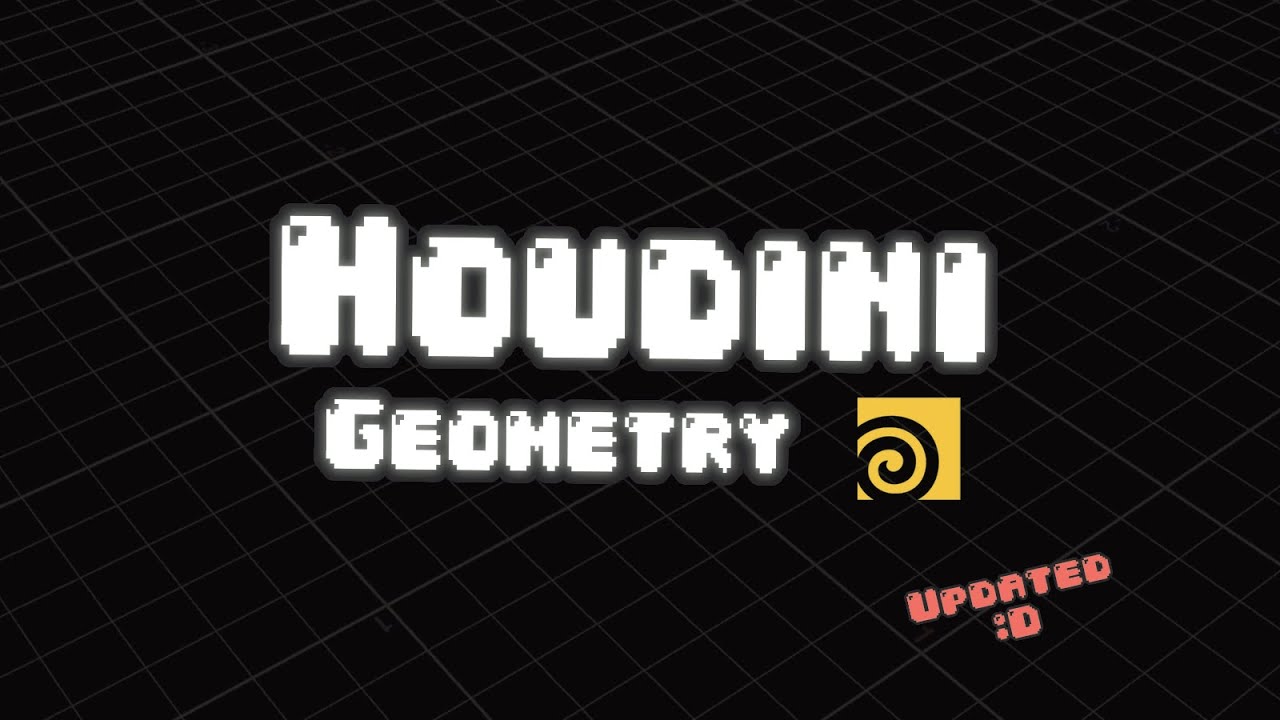 How Houdini 3D Geometry Works  - In 80 sec