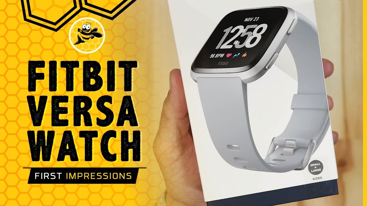 Fitbit Versa Detailed Setup, Unboxing and First Impressions