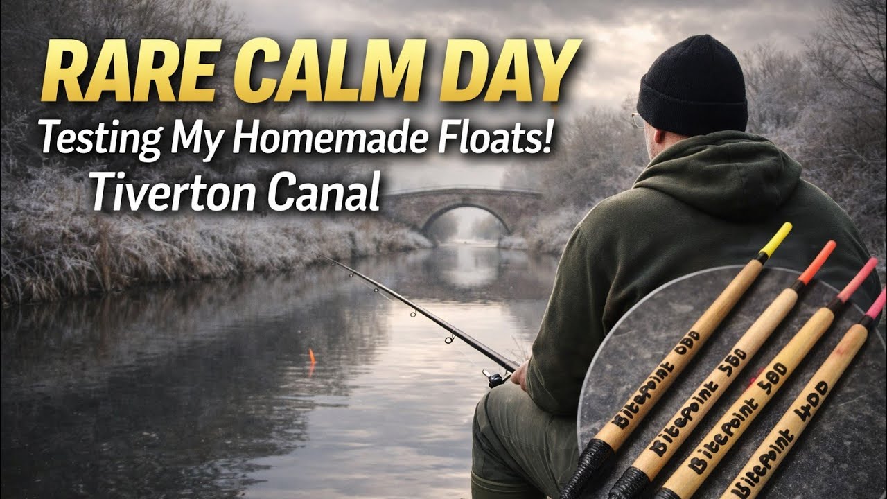 Fishing the Tiverton Canal on the waggler