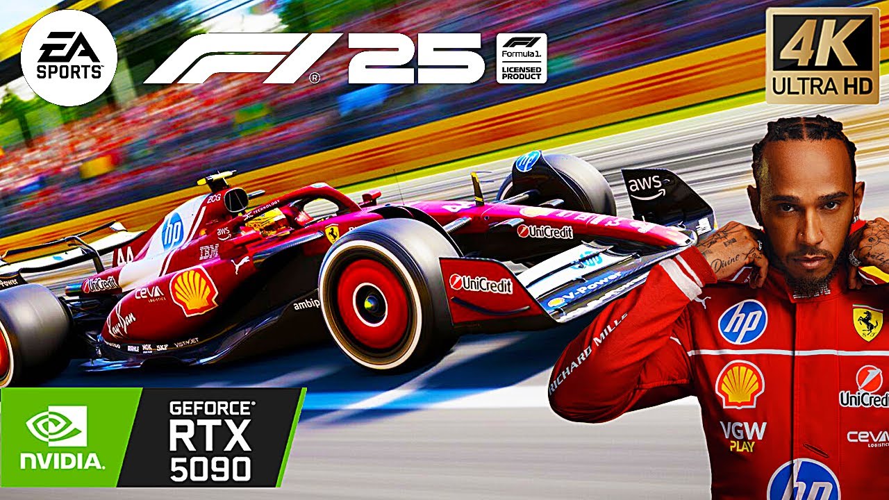 🔥 RTX 5090 | F1 2025 | 4K Ultra Path Tracing Benchmark