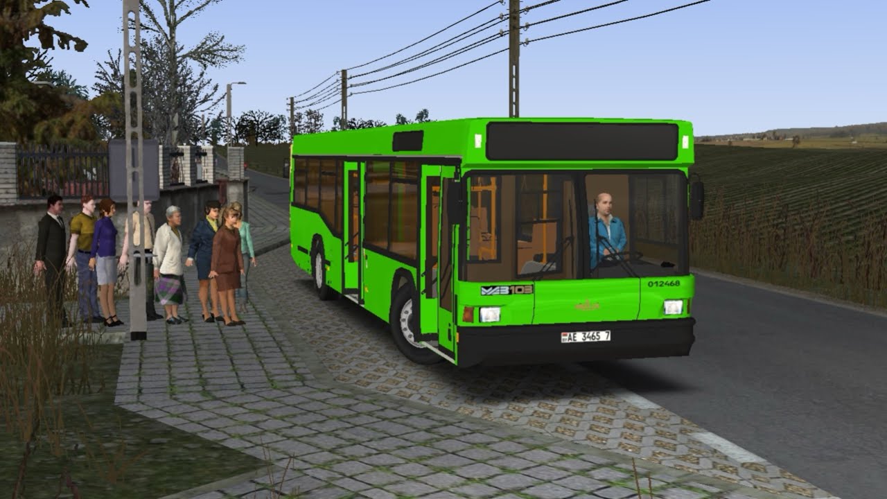 OMSI 2 - МАЗ 103  КРАКОДИЛ