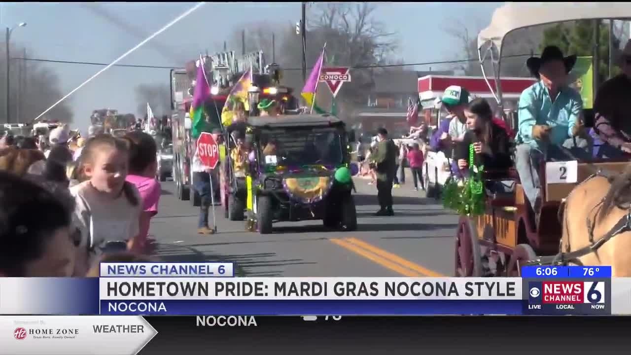 Hometown Pride Tour: Beads, costumes, and community at Mardi Gras Nocona Style