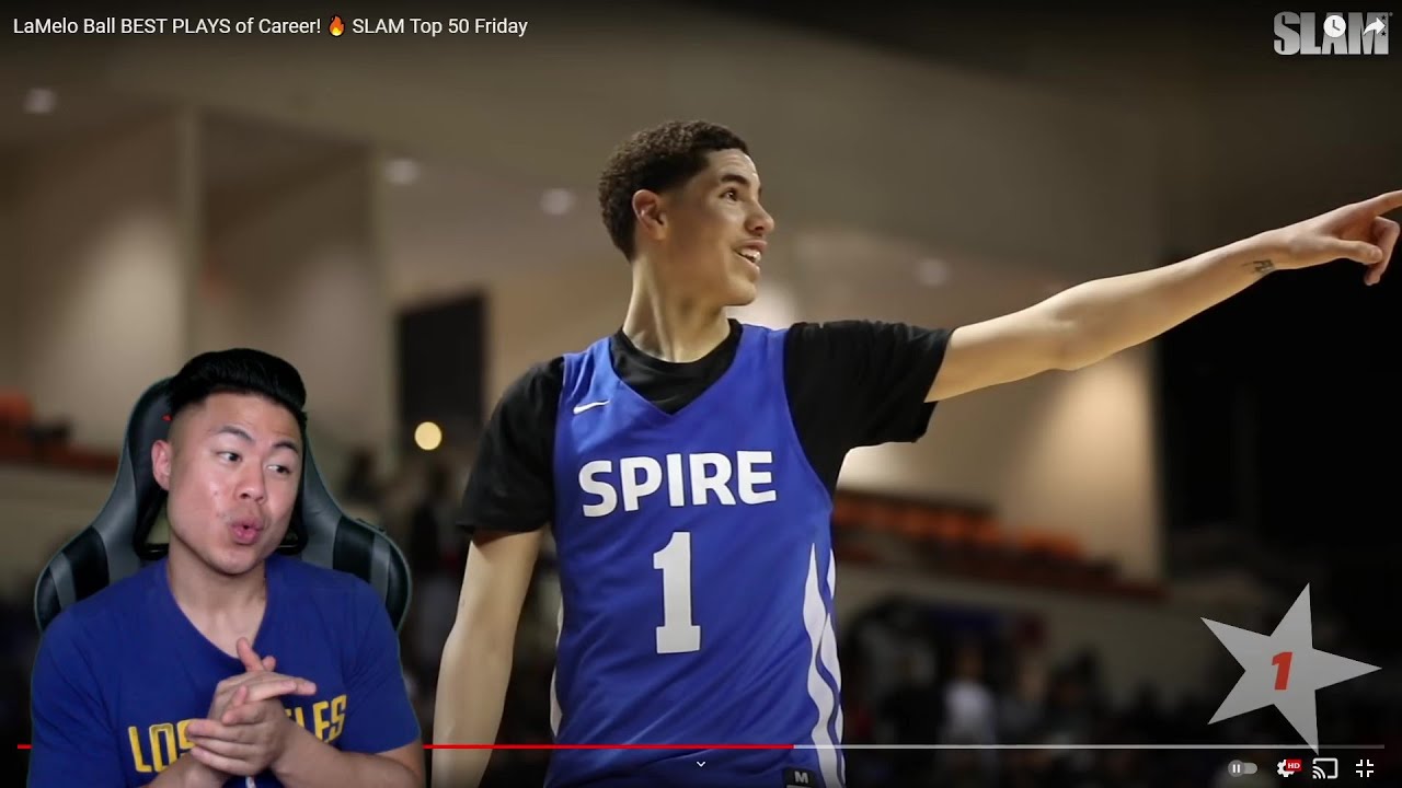 REACTING TO THE TOP 50 LAMELO BALL HIGHLIGHTS EVER!