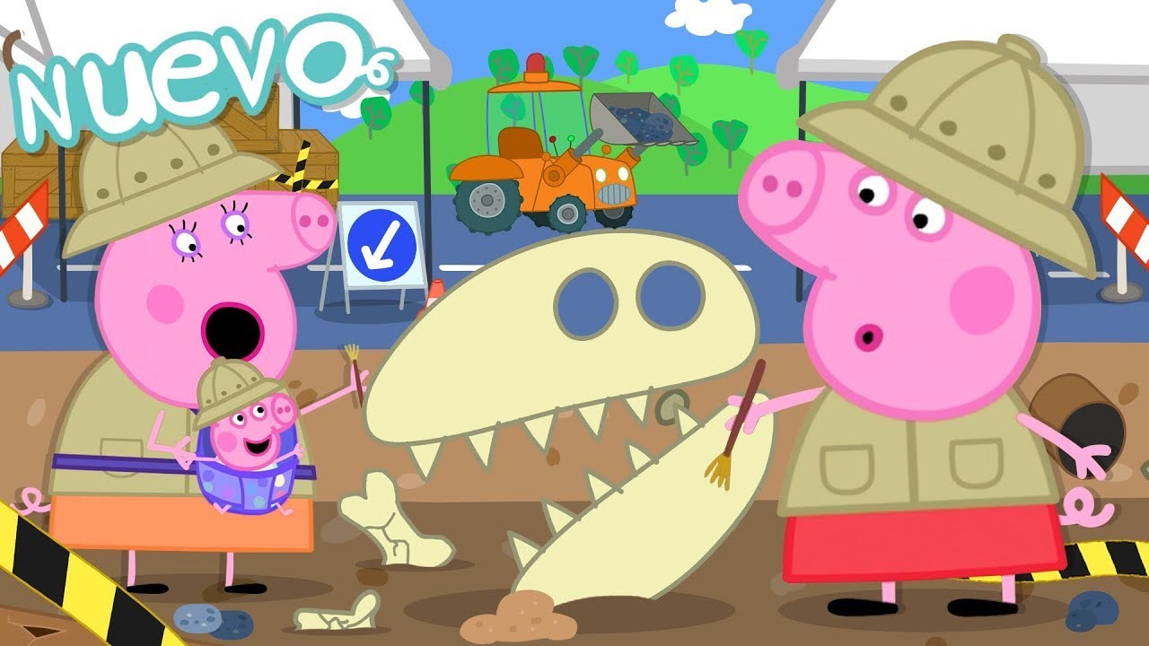 Los Cuentos de Peppa la Cerdita 🦖 F&oacute;siles 🦴 NUEVOS Episodios de Peppa Pig