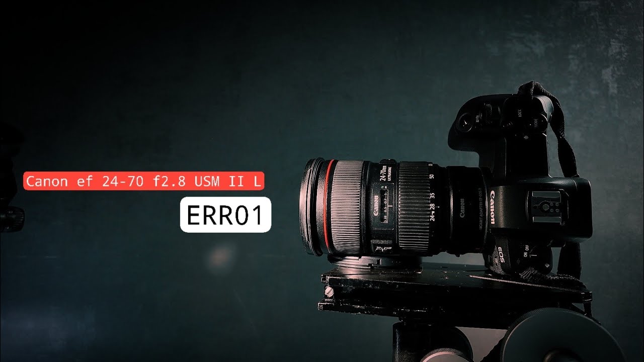 Техническое обслуживание объектива Canon ef 24-70 f2.8 usm ii L 