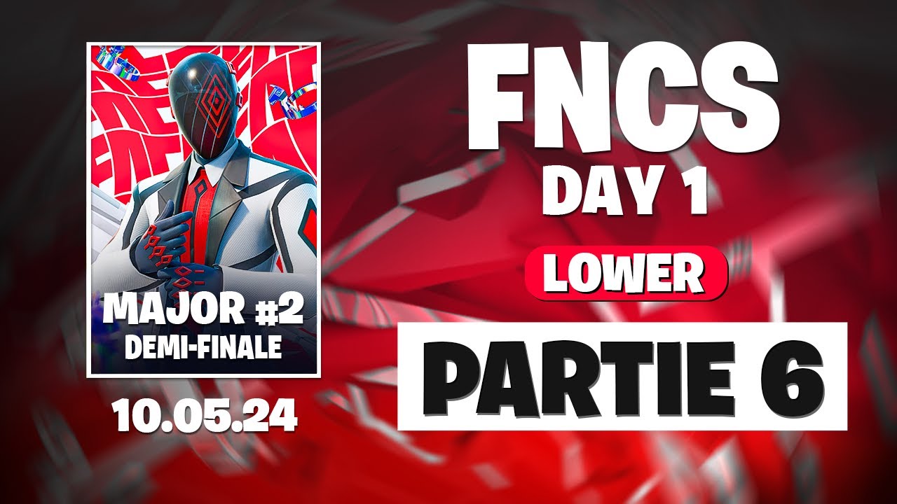 🔥 DEMI-FINALE FNCS | Day 1 - Partie 6