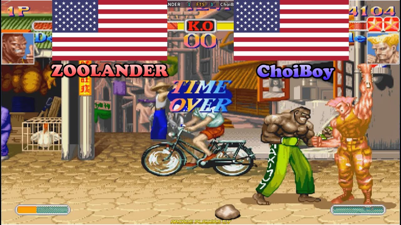 #fightcade   Super Street Fighter 2 Turbo ➤ ZOOLANDER (Usa) vs ChoiBoy (Usa) スーパーストリートファイターII X