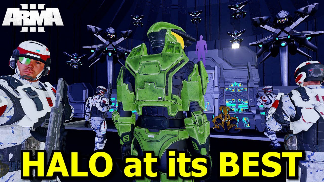 Getting Master Chief to the Library - 1st MEU Halo Arma 3