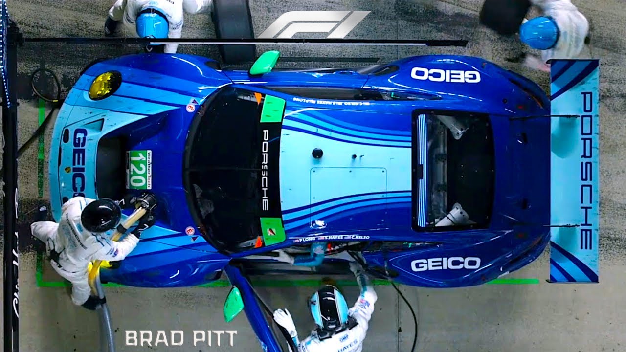 F1... но это всего лишь Porsche GT3 R Сонни Хейса